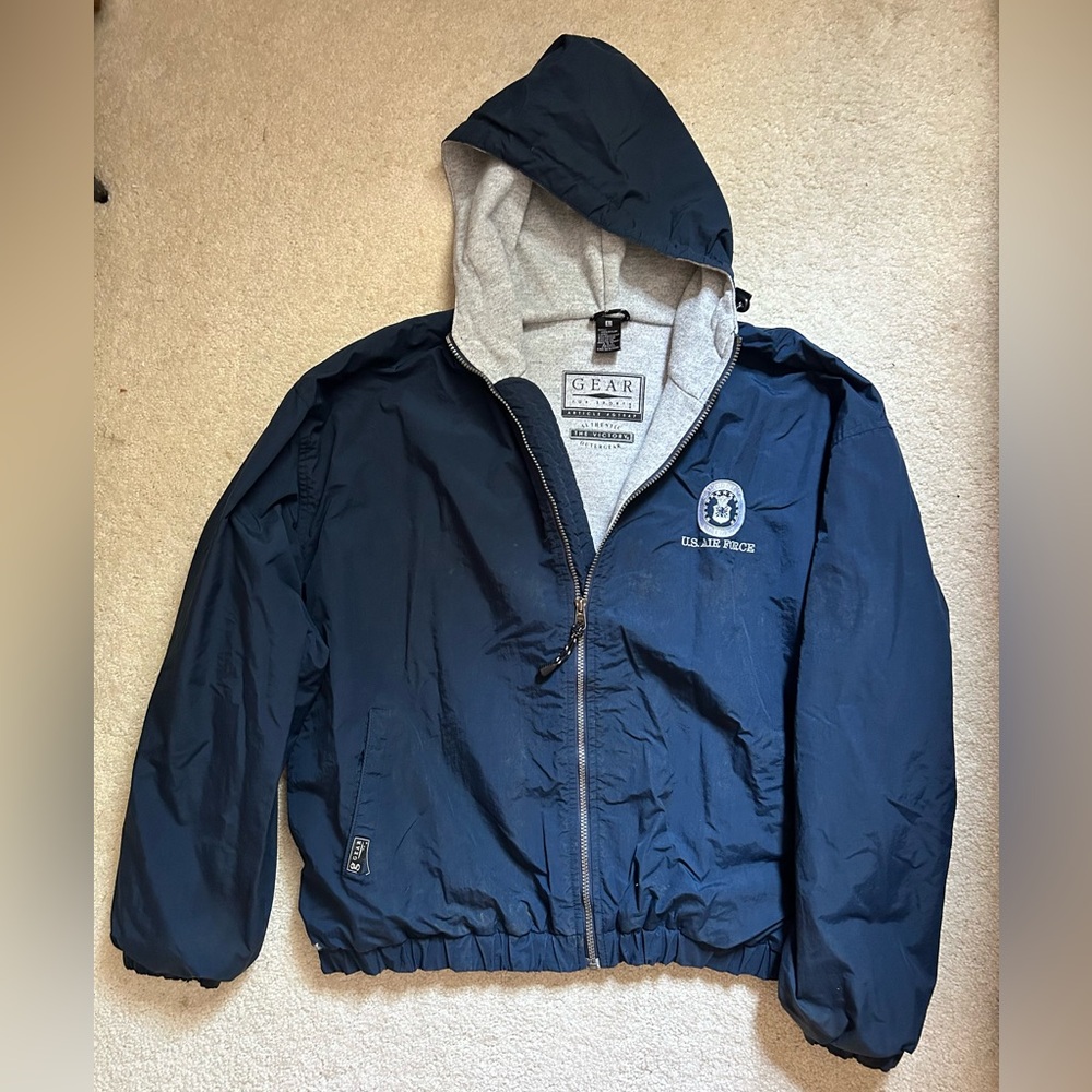 Air Force Zip-up Windbreaker